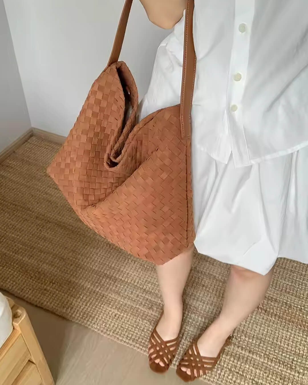 Marceline Suede Tote Bag