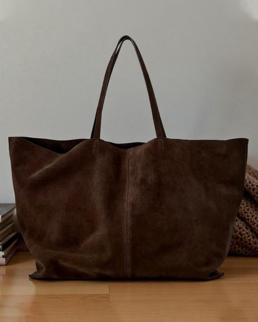 Cynthia Large Suede Tote Bag