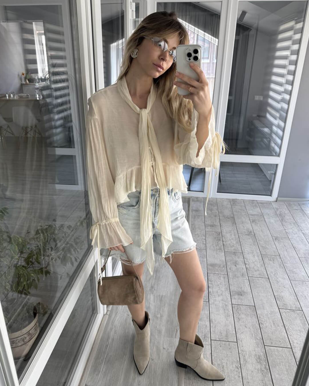 Danika Suede Mini Shoulder Bag