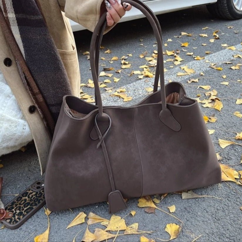 Joan Vegan Suede Bag