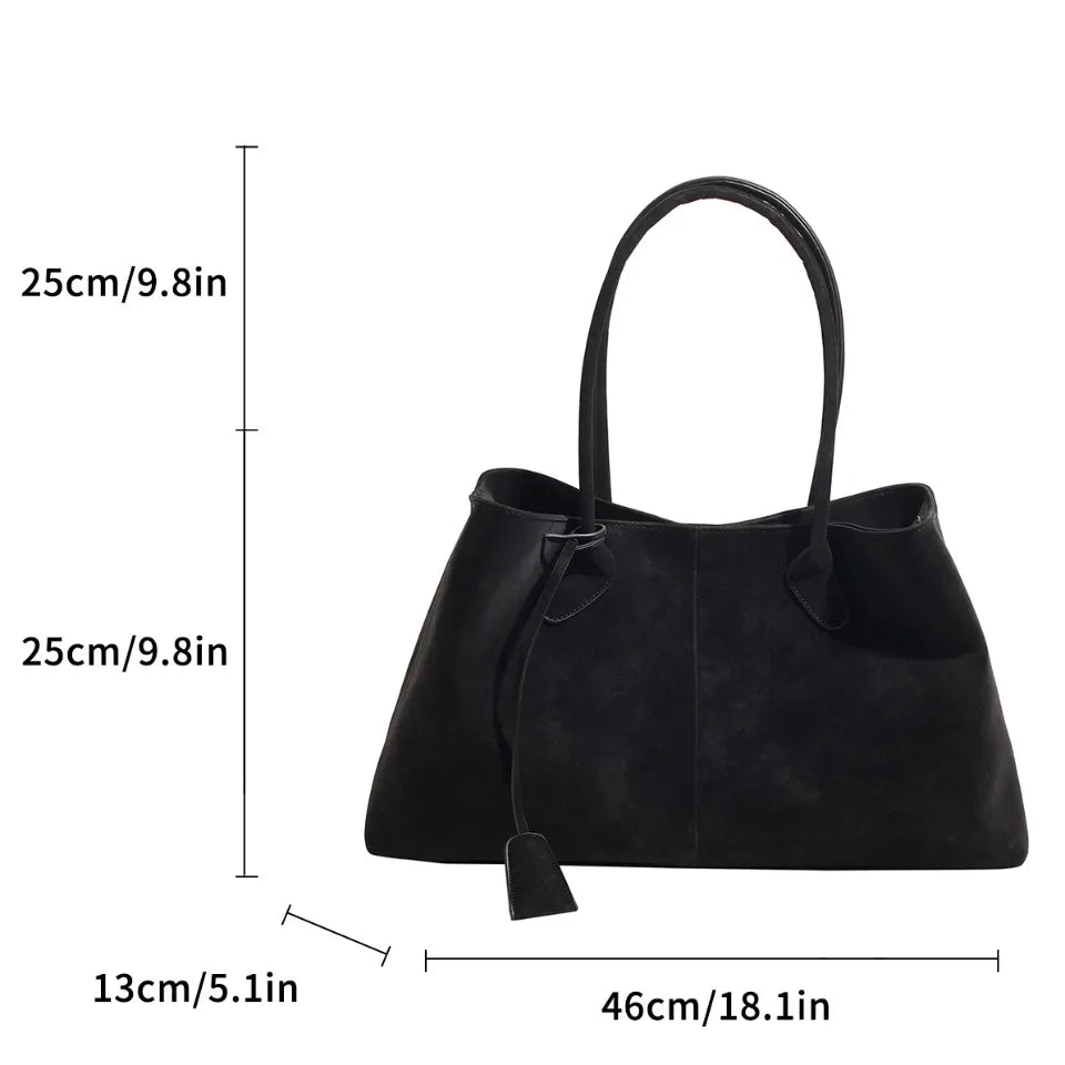 Joan Vegan Suede Bag