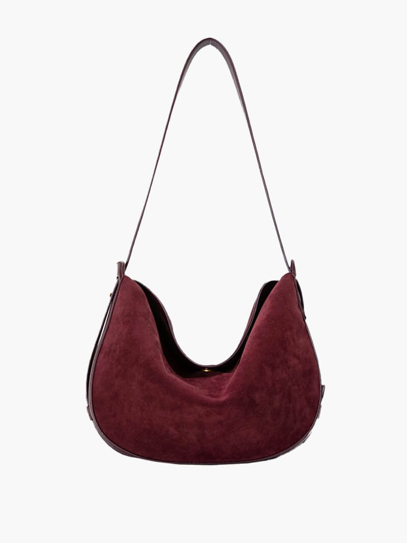 Lily Faux Suede Bag