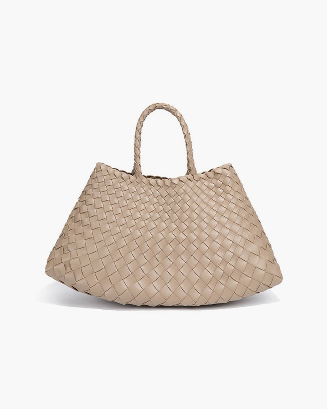 Marissa Vegan Leather Woven Bag Medium
