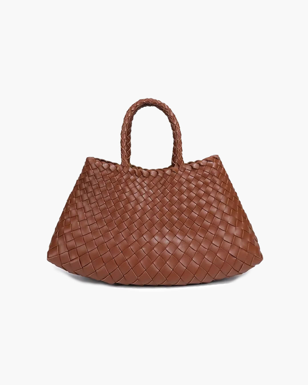 Marissa Vegan Leather Woven Bag Medium