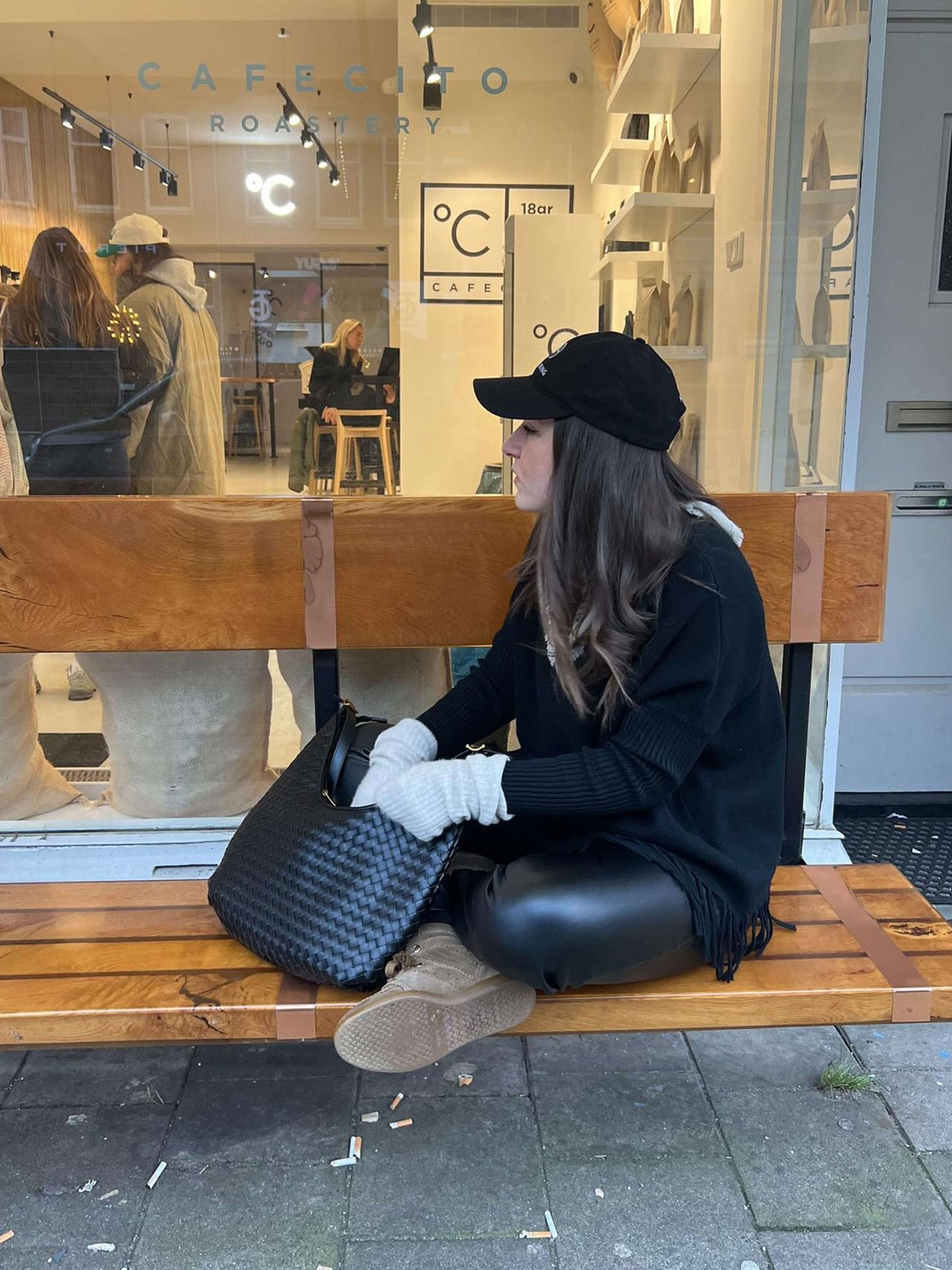 Scarlett Woven Tote Bag