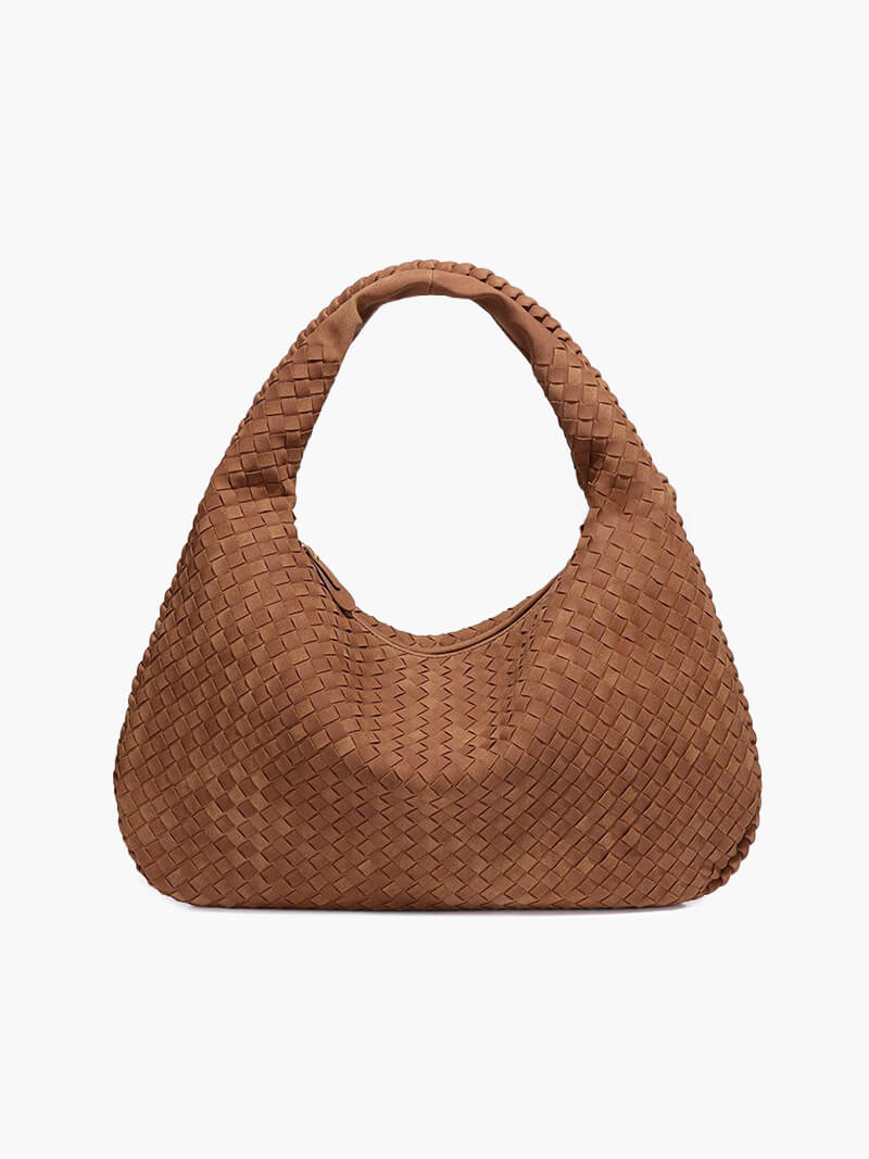 Suede Woven Bag XL