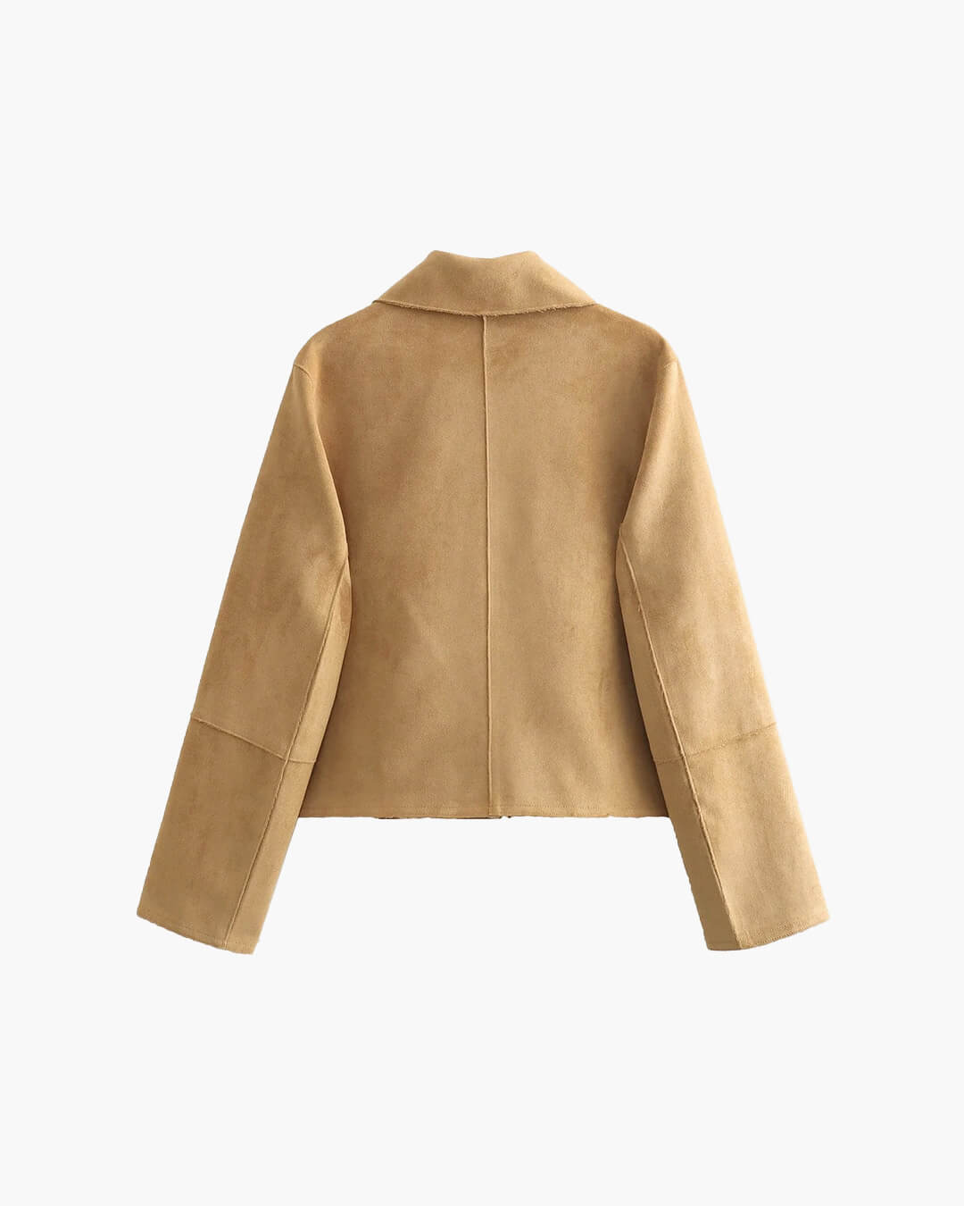 Jane Faux Suede Cropped Jacket