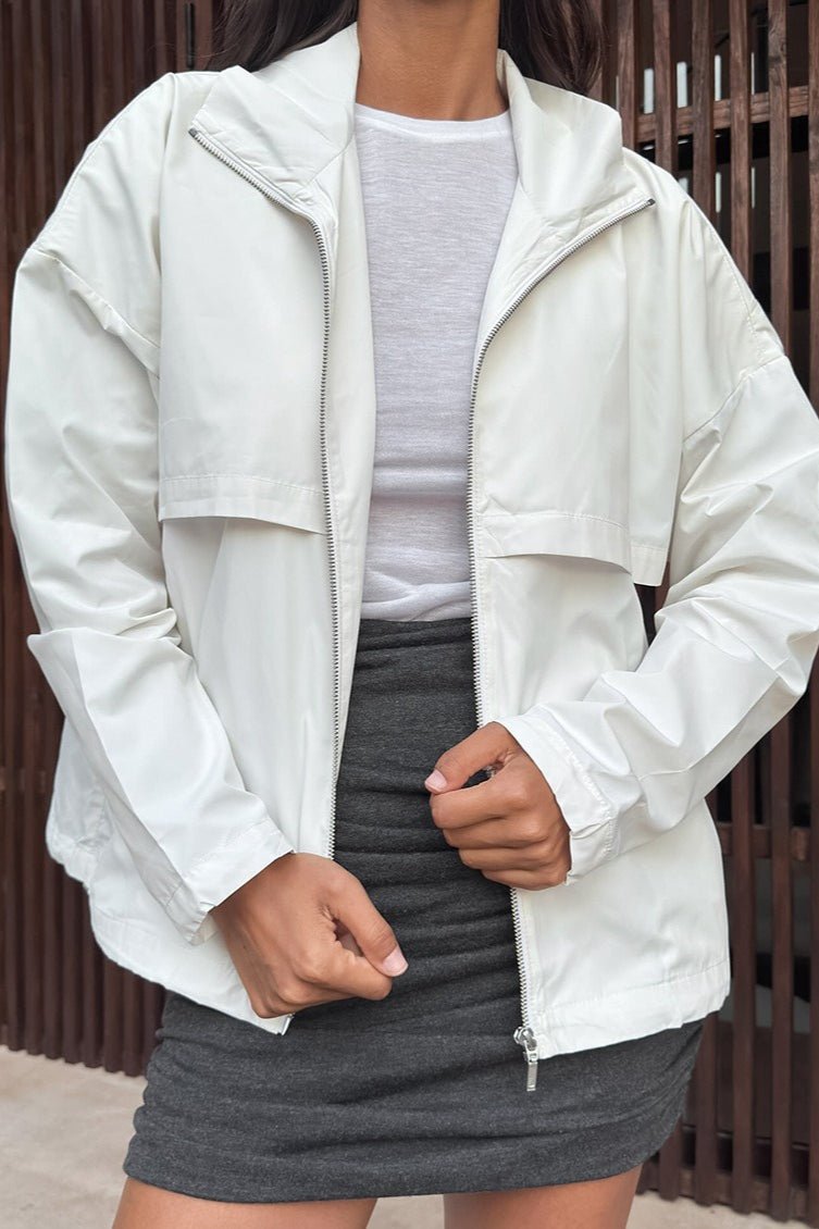 Agnes Zip Up Windbreaker