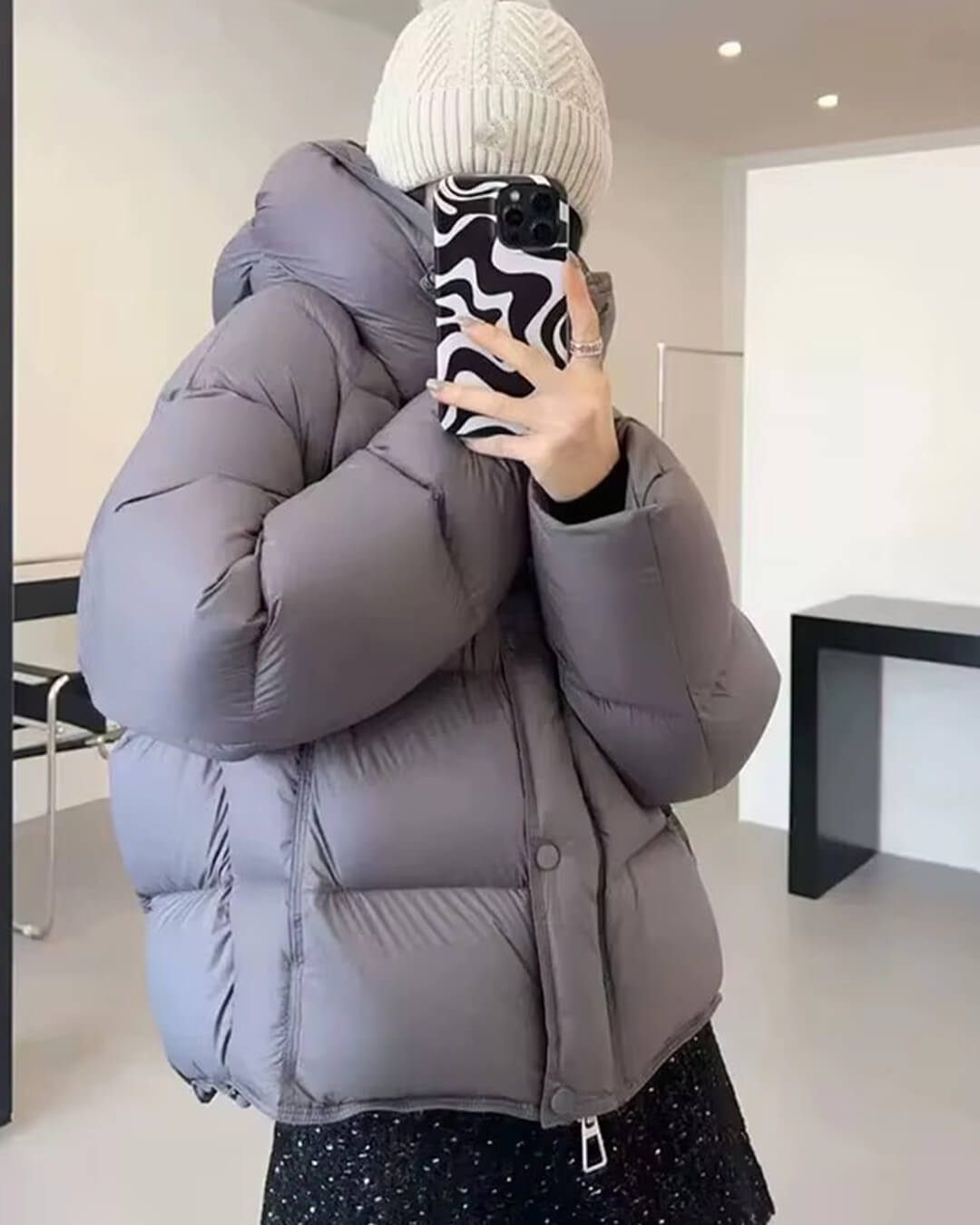Alina Hooded Puffer Jacket