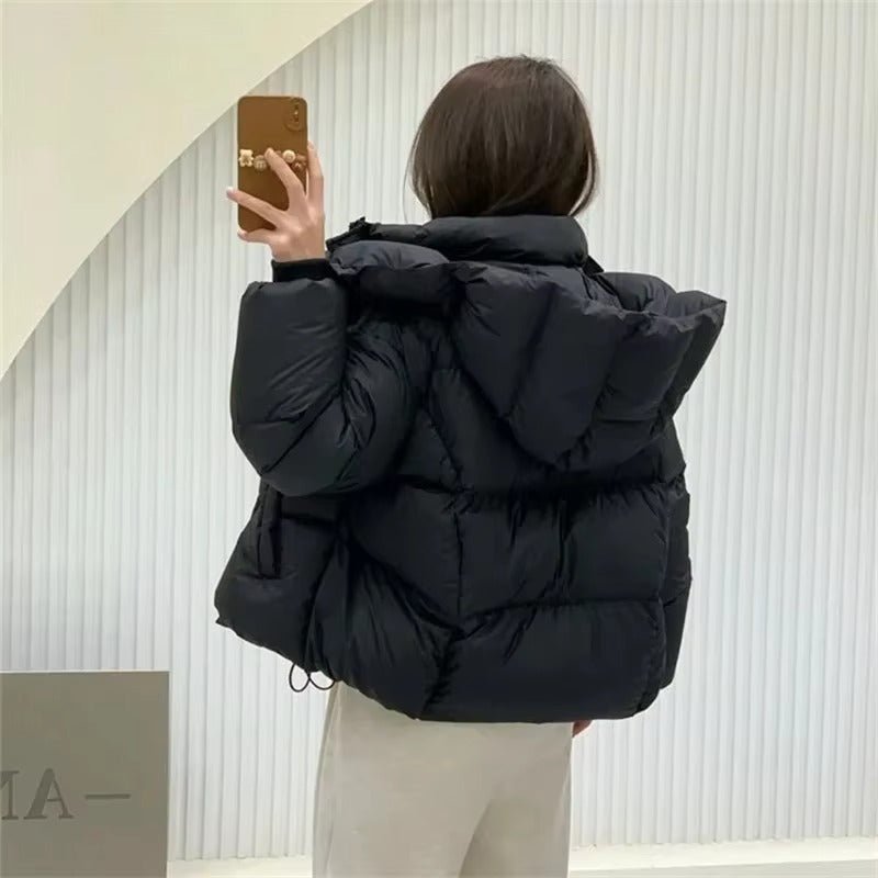 Adaure Thick Hooded Puffer Jacket