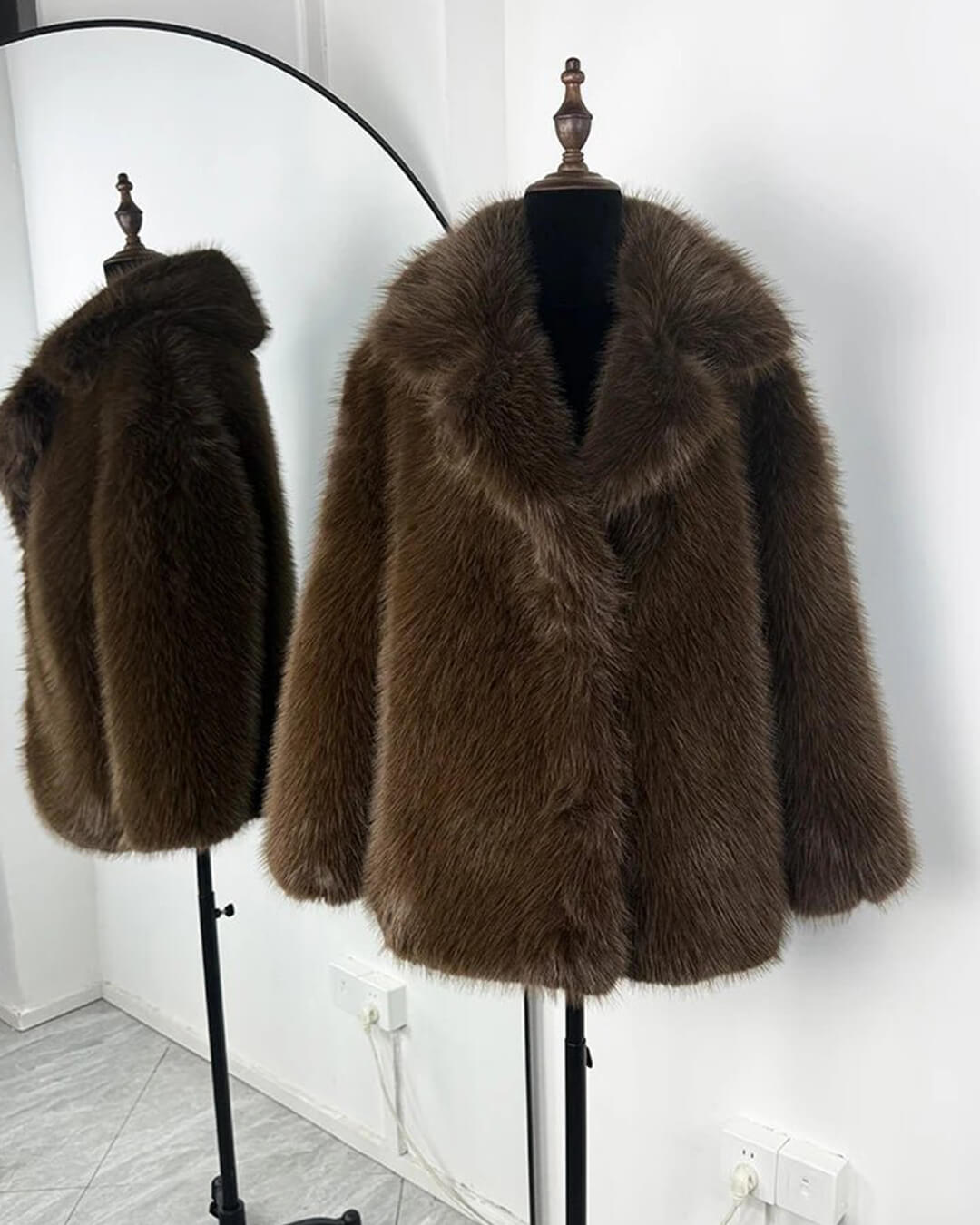 Carissa Faux Fur Coat