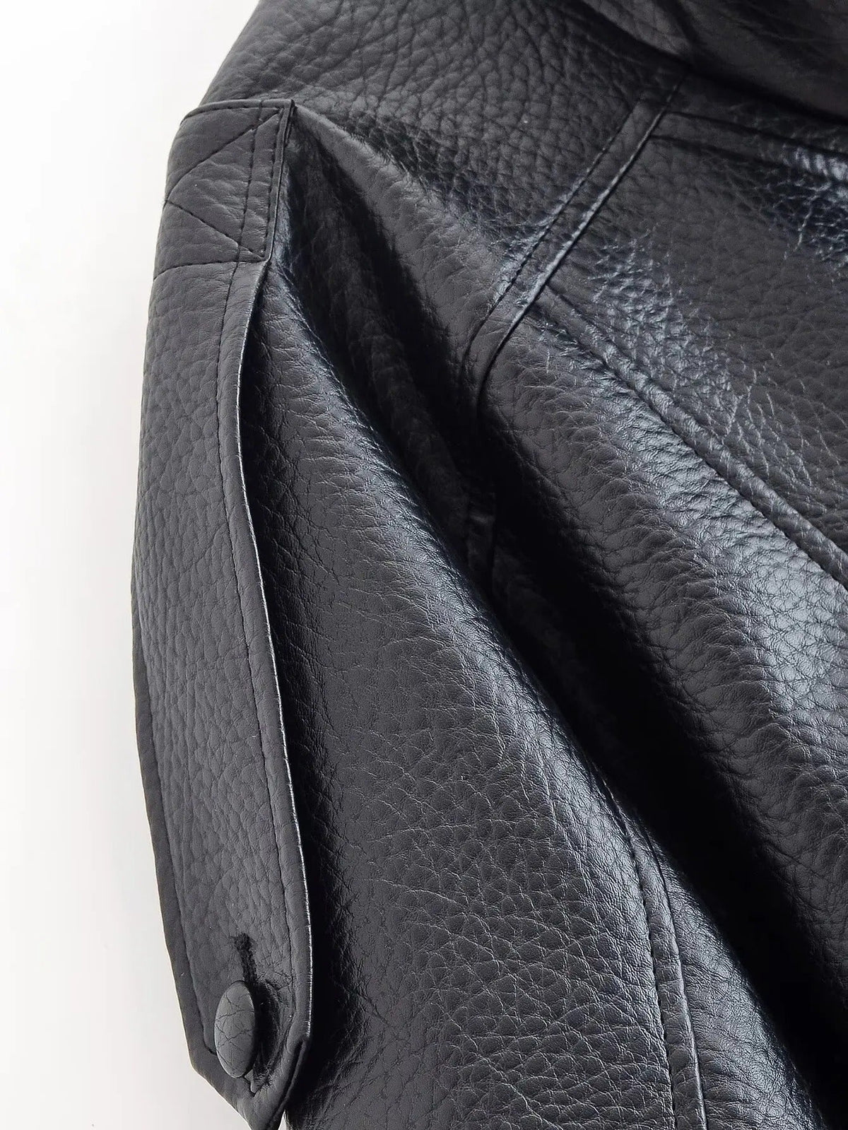 Carla Asymmetrical Leather Jacket
