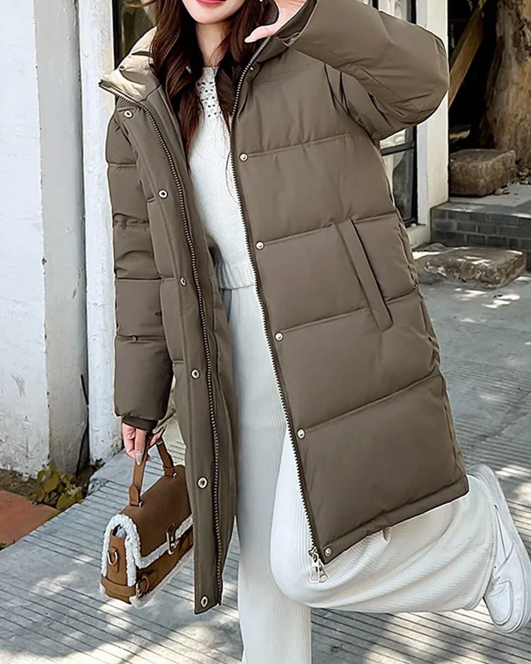 Carlyn Hooded Parka Jacket