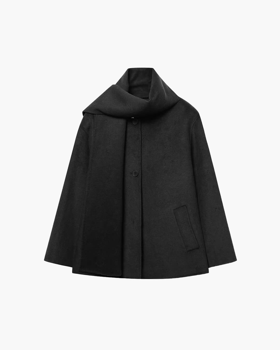 Cecille Coat with Scarf
