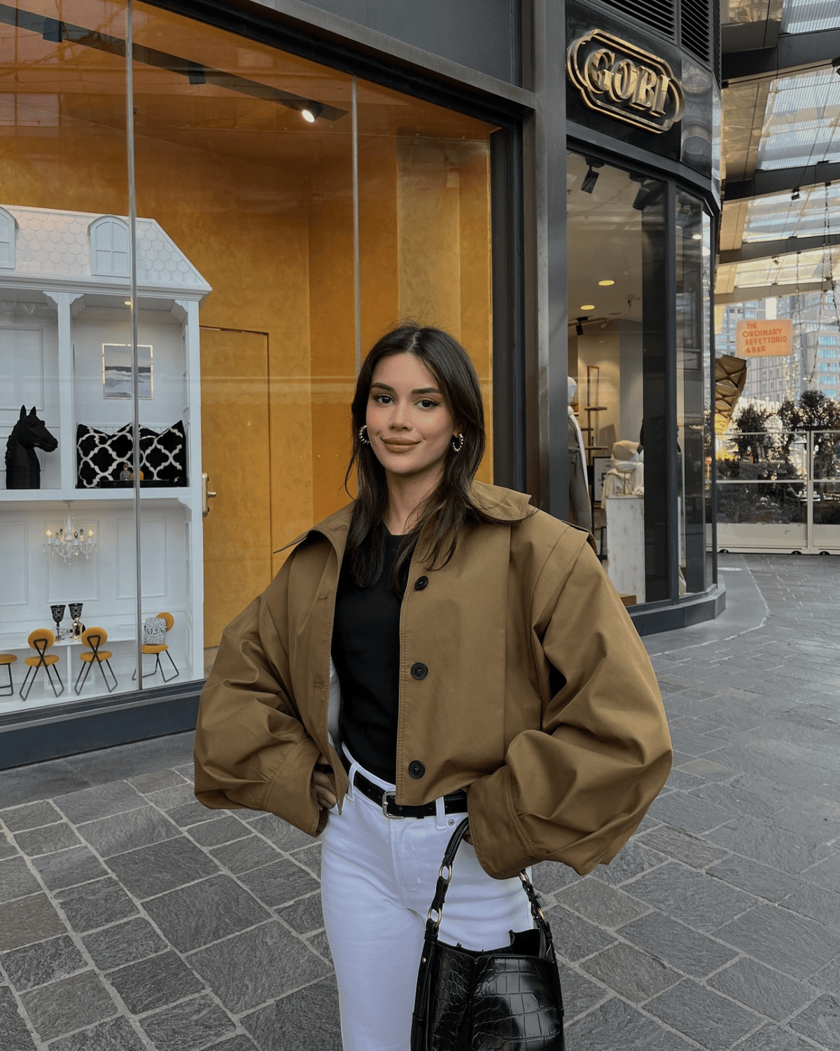 Celia High Collar Short Jacket
