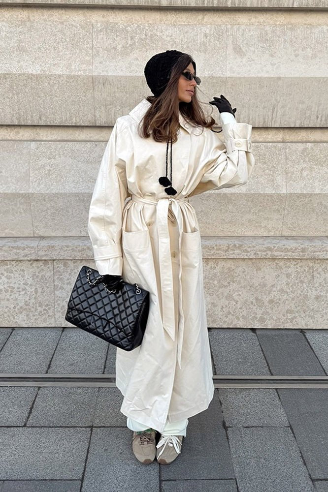 Danielle Belted Trench Coat