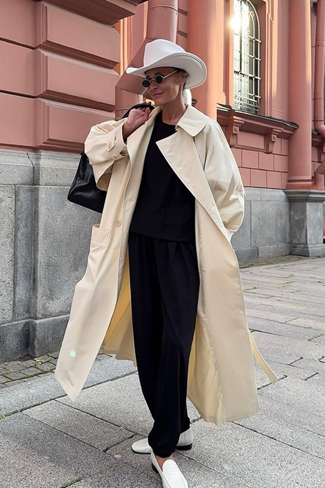 Danielle Belted Trench Coat