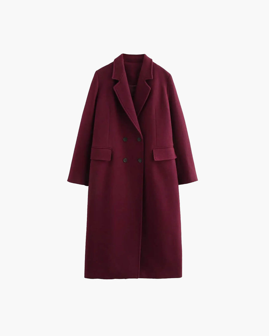 Nora Double Breasted Maxi Coat