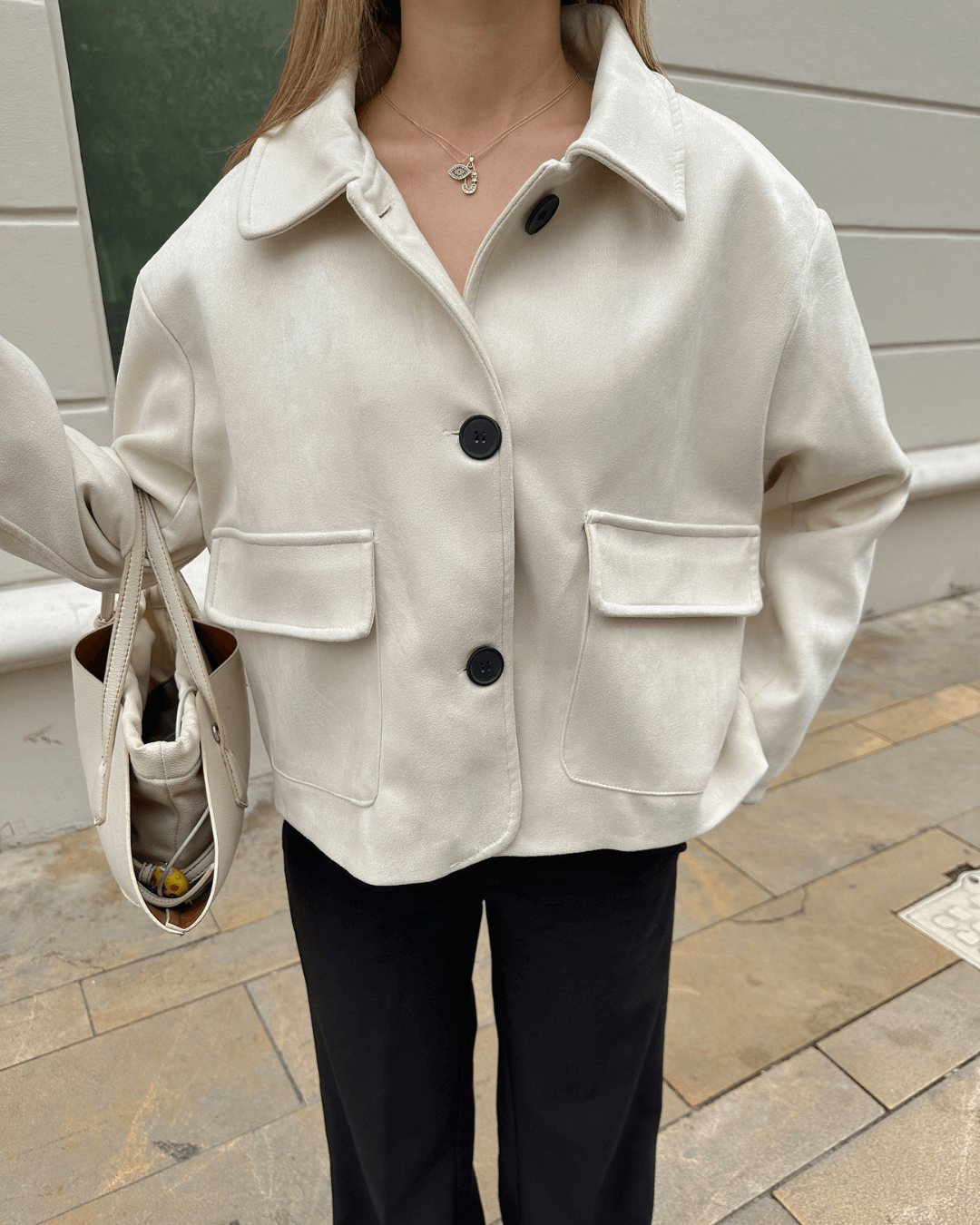 Elara Suede Jacket