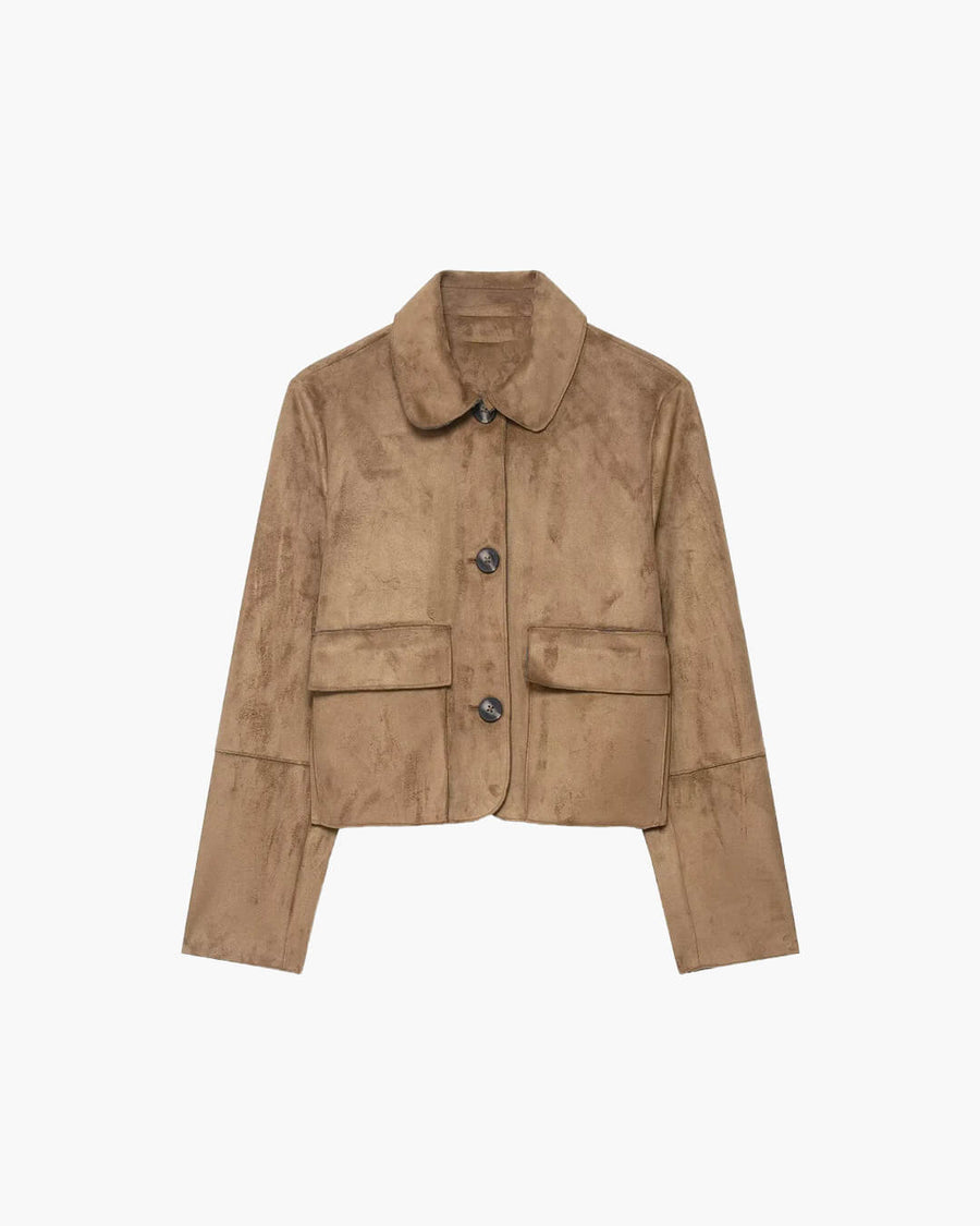 Elara Suede Jacket