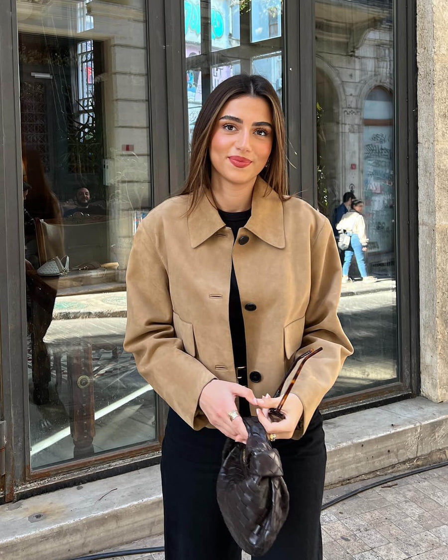 Elara Suede Jacket