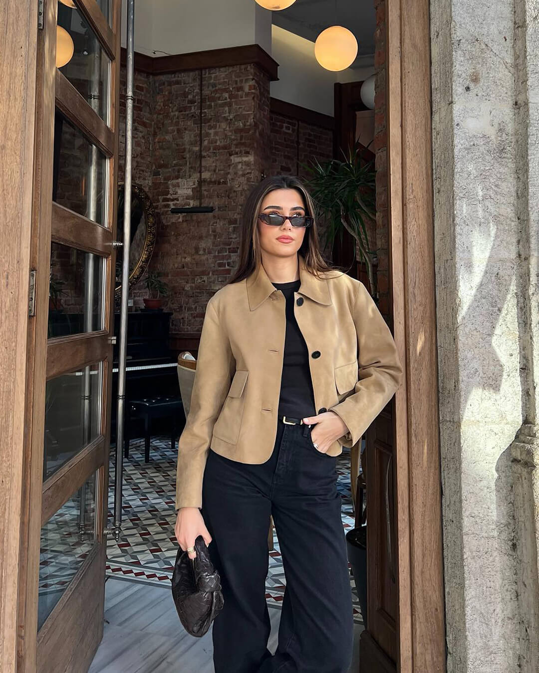 Elara Suede Jacket