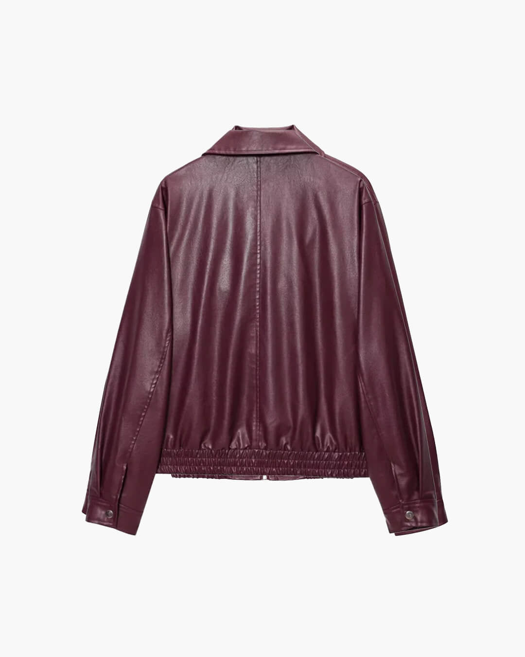 Erika Zip Up Leather Jacket