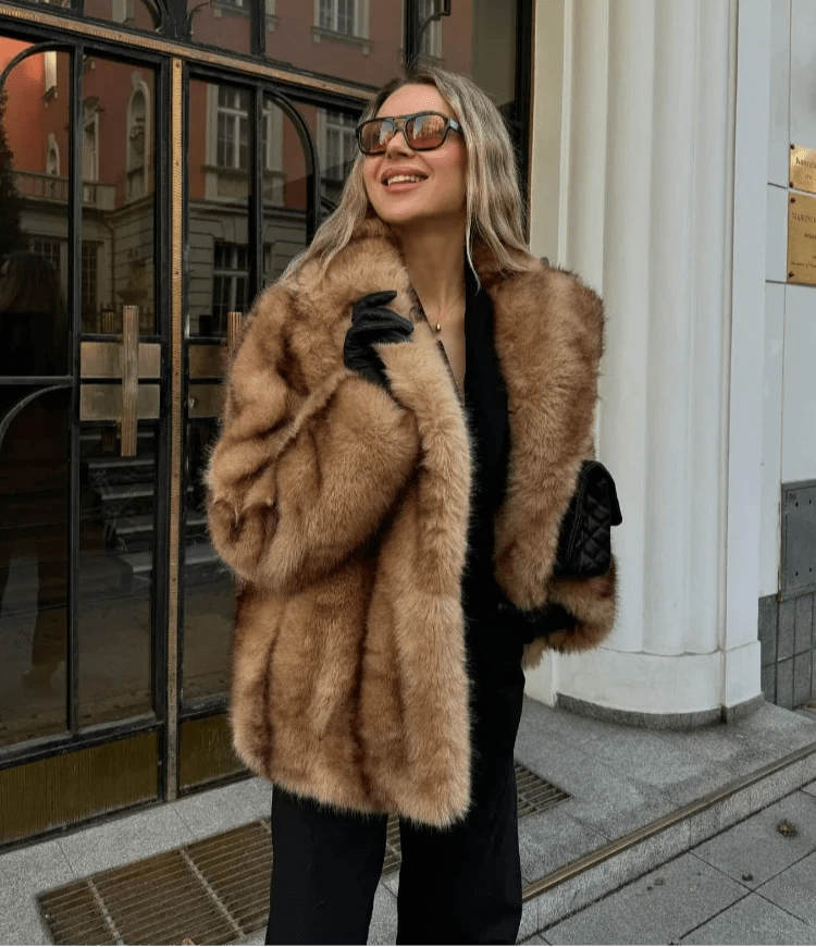 Fiona Faux Fur Coat