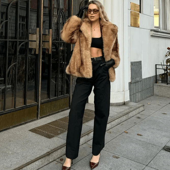 Fiona Faux Fur Coat