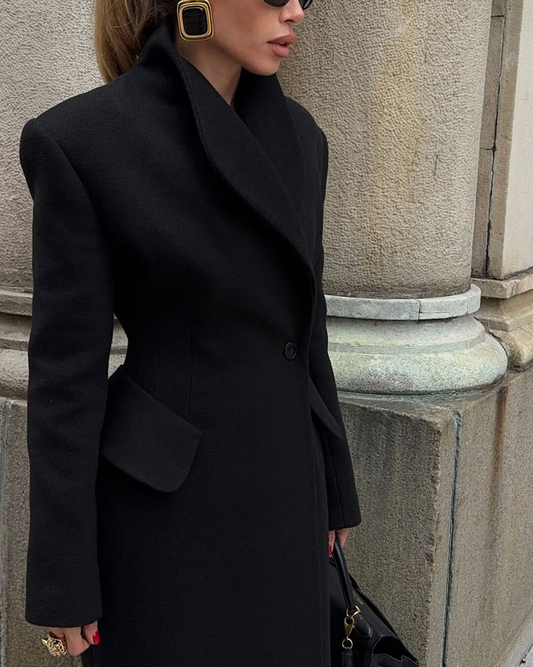 Genevieve Tailored Maxi Coat