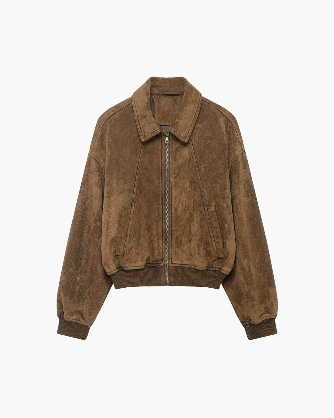 Heather Faux Suede Jacket
