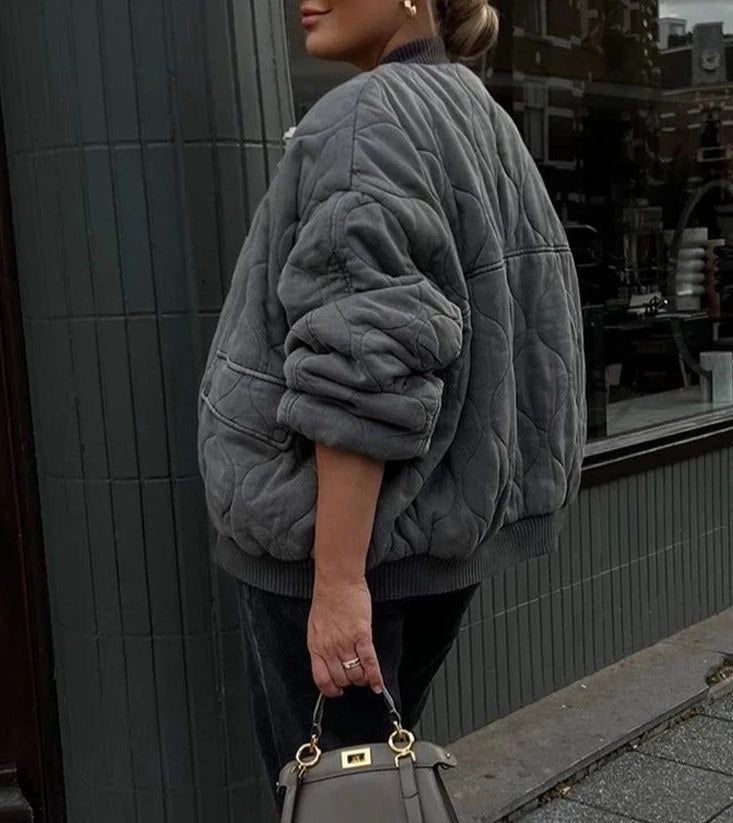 Janella Padded Bomber Jacket