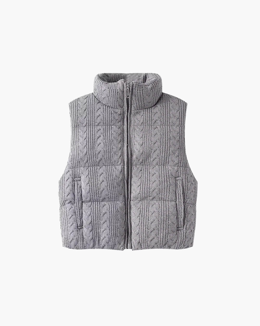 Jayden Knitted Sleeveless Vest