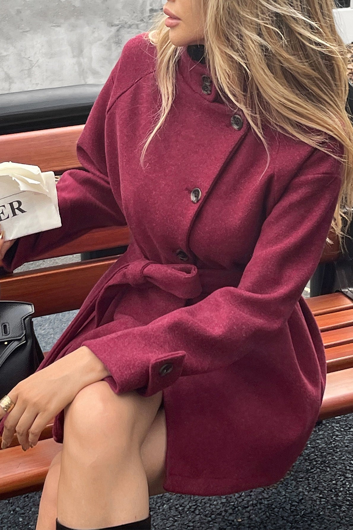 Jolina Belted Coat