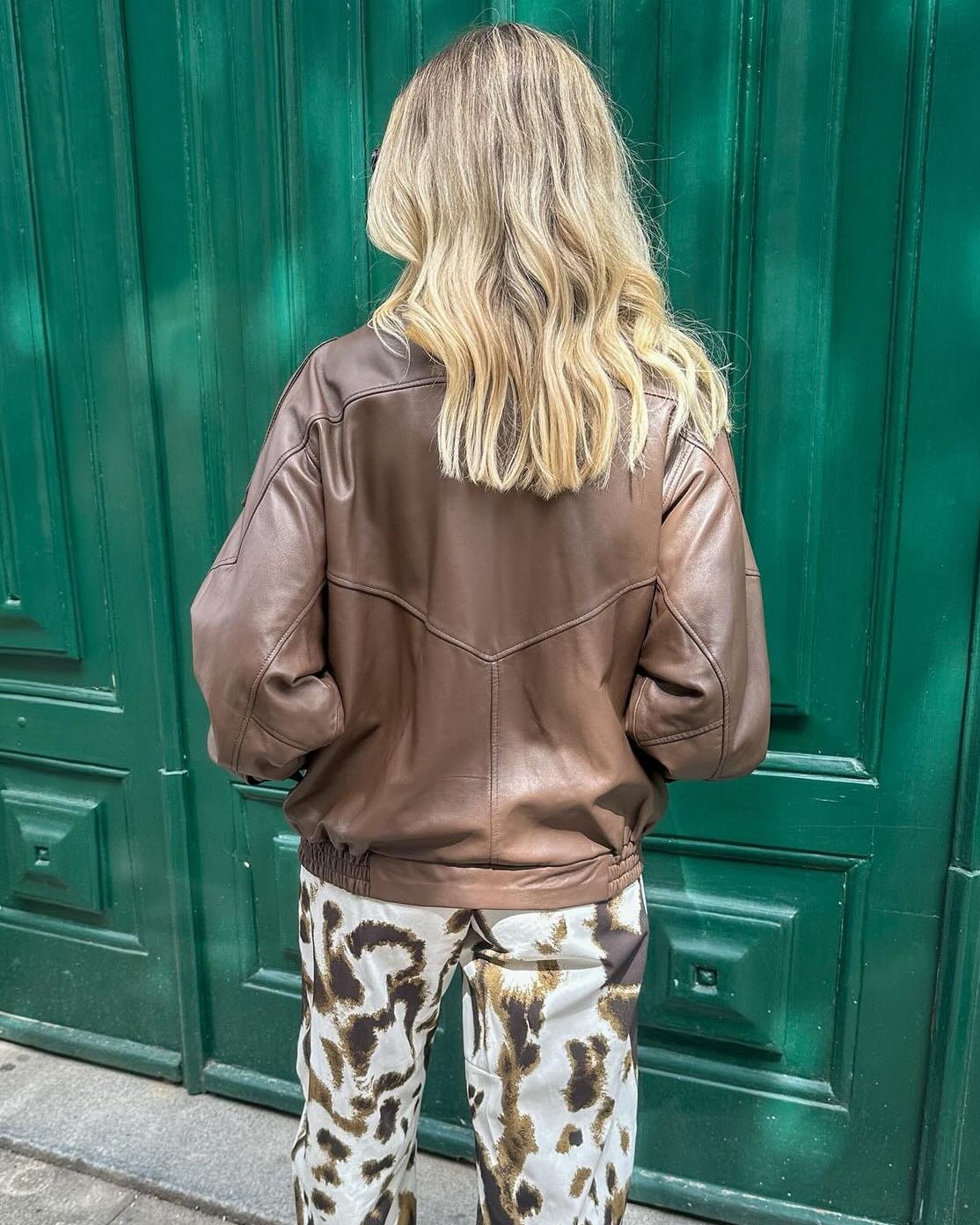 Joyce Asymmetrical Zip Faux Leather Jacket