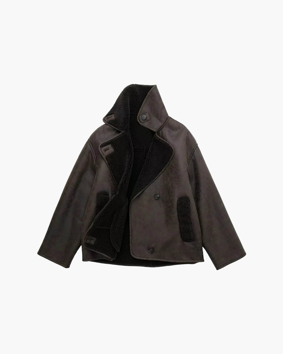 Laila Faux Leather Jacket