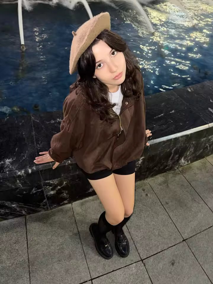 Katherine Suede Bomber Jacket