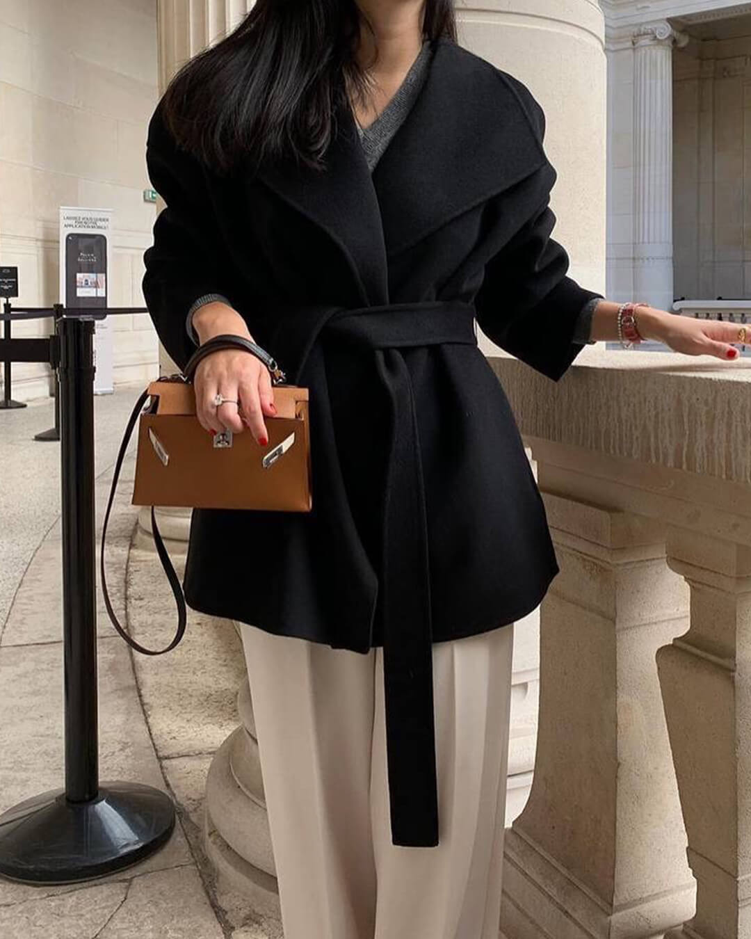 Lorelie Belted Wrap Coat