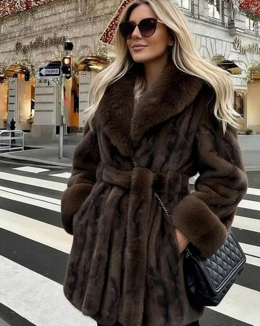 Louise Faux Fur Coat