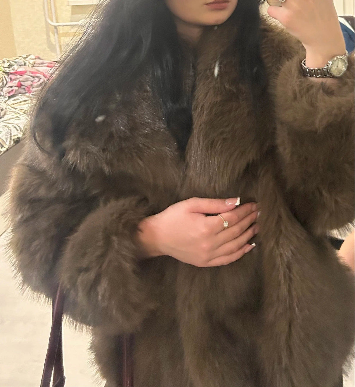 Mandy Faux Fur Jacket