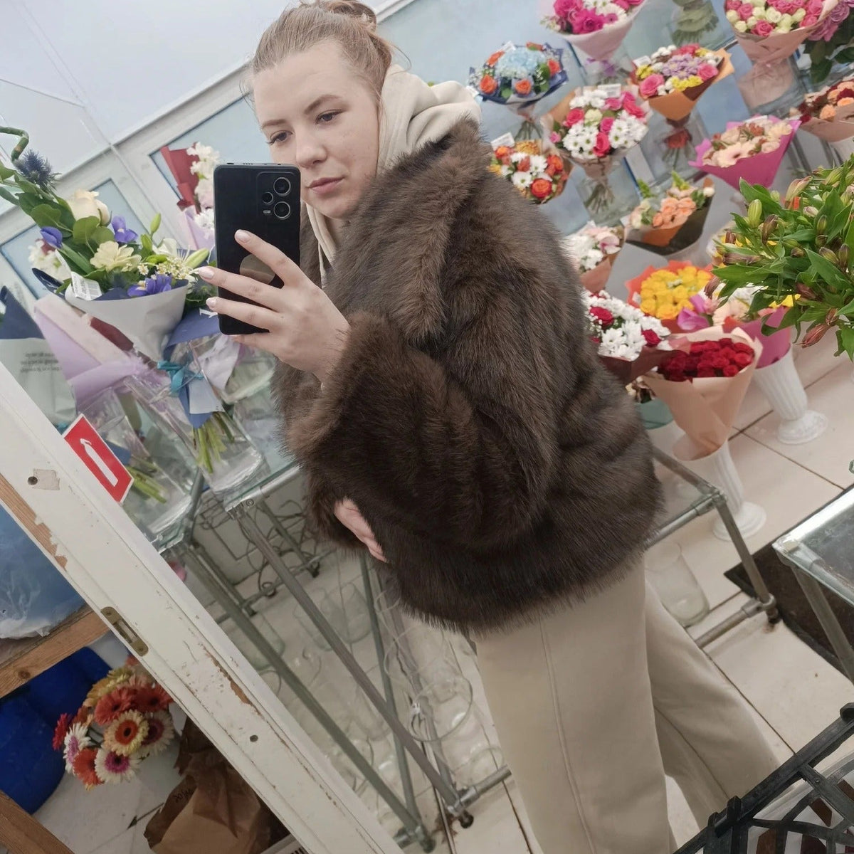 Mandy Faux Fur Jacket