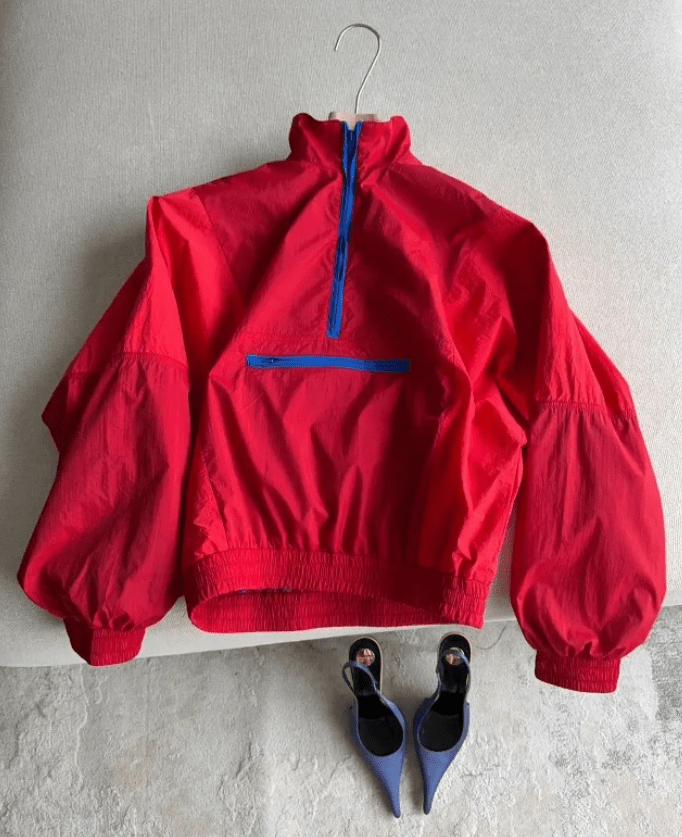 Margot Half-Zip Windbreaker Jacket