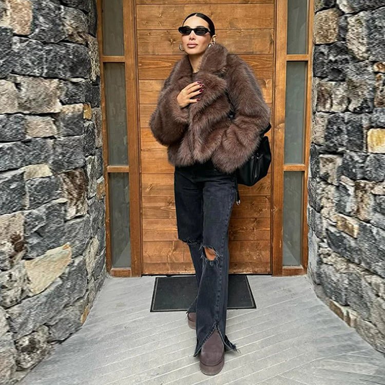 Marian Faux Fur Coat
