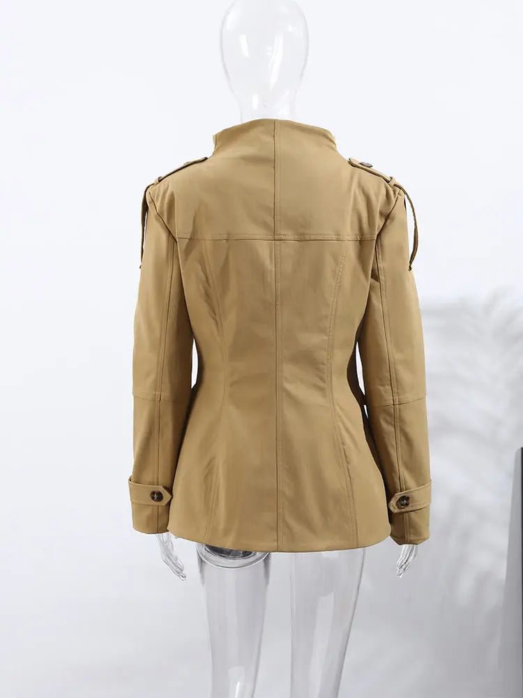 Melinda Slim Fit Trench Coat