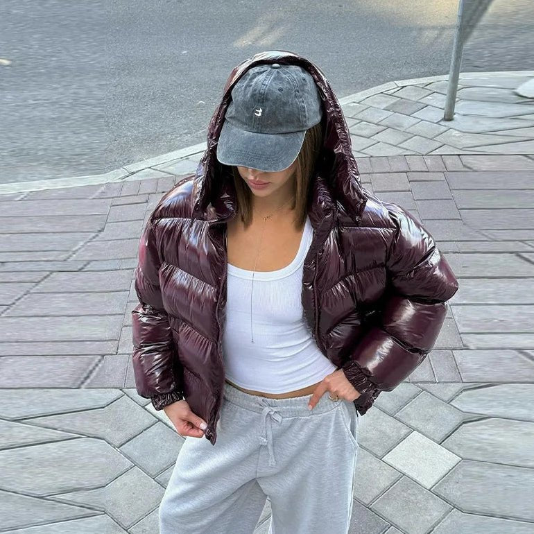 Nica Hooded Puffer Jacket