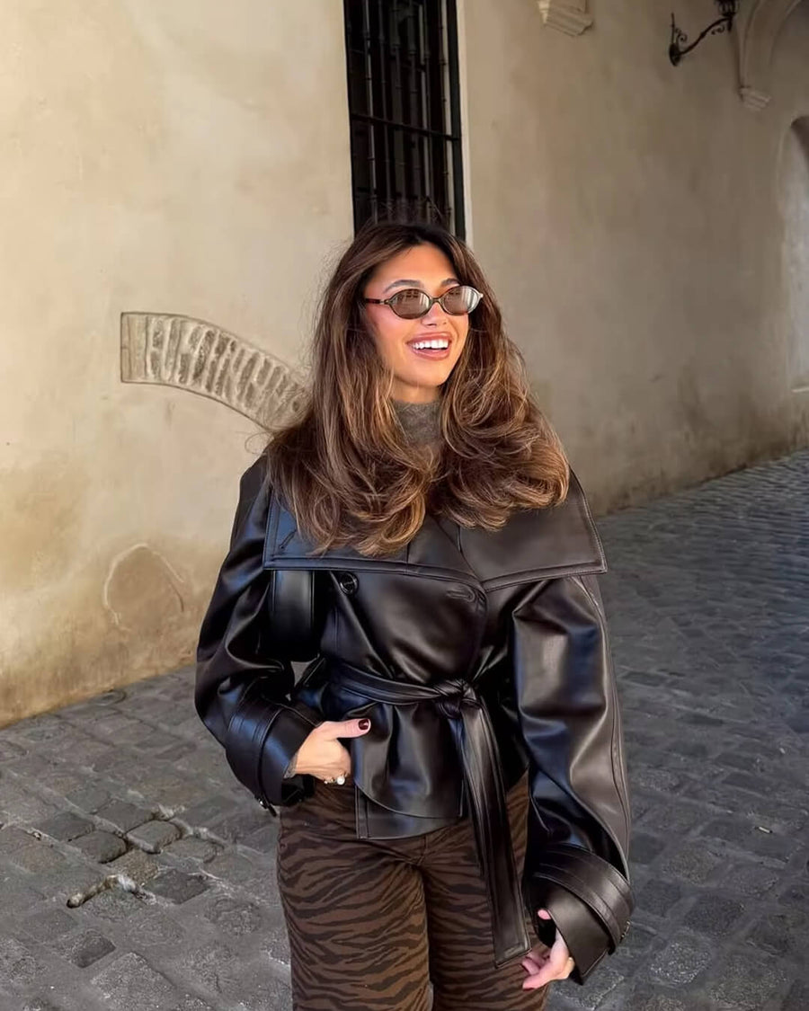 Nina Leather Jacket