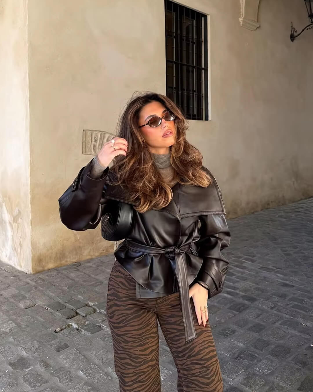 Nina Leather Jacket