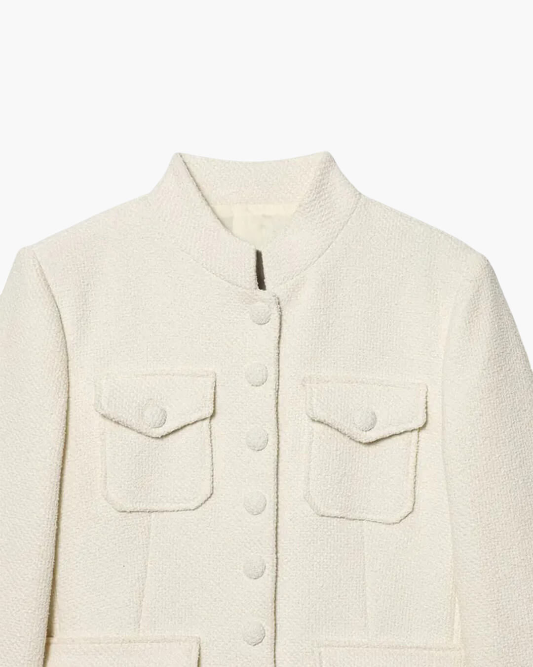 Ophelia Button Front Pocket Blazer