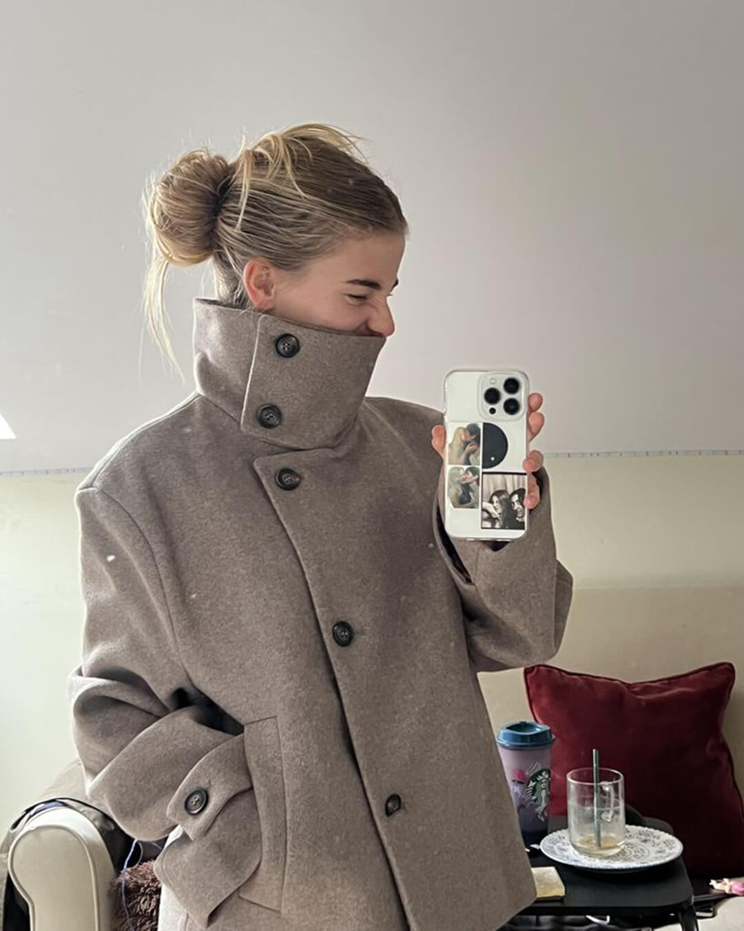 Ramona Jacket with Stand Collar