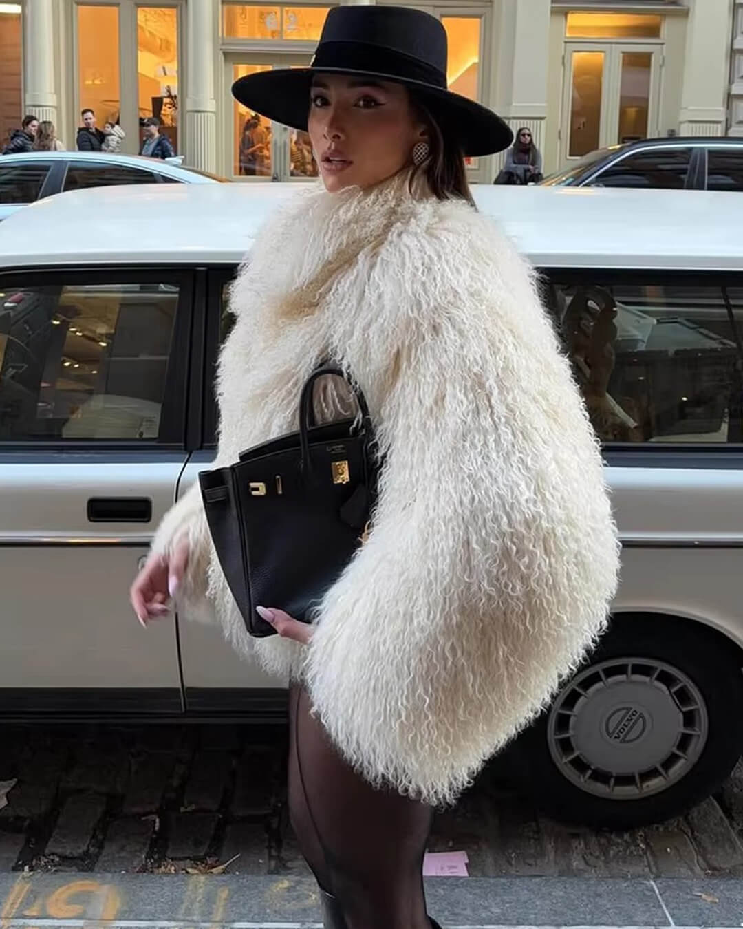 Reese Short Faux Fur Coat